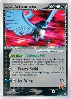 Rocket's Articuno ex 96 - Team Rocket Returns Pokesingles