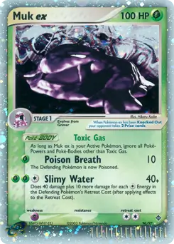 Muk ex 96 - Dragon Pokesingles