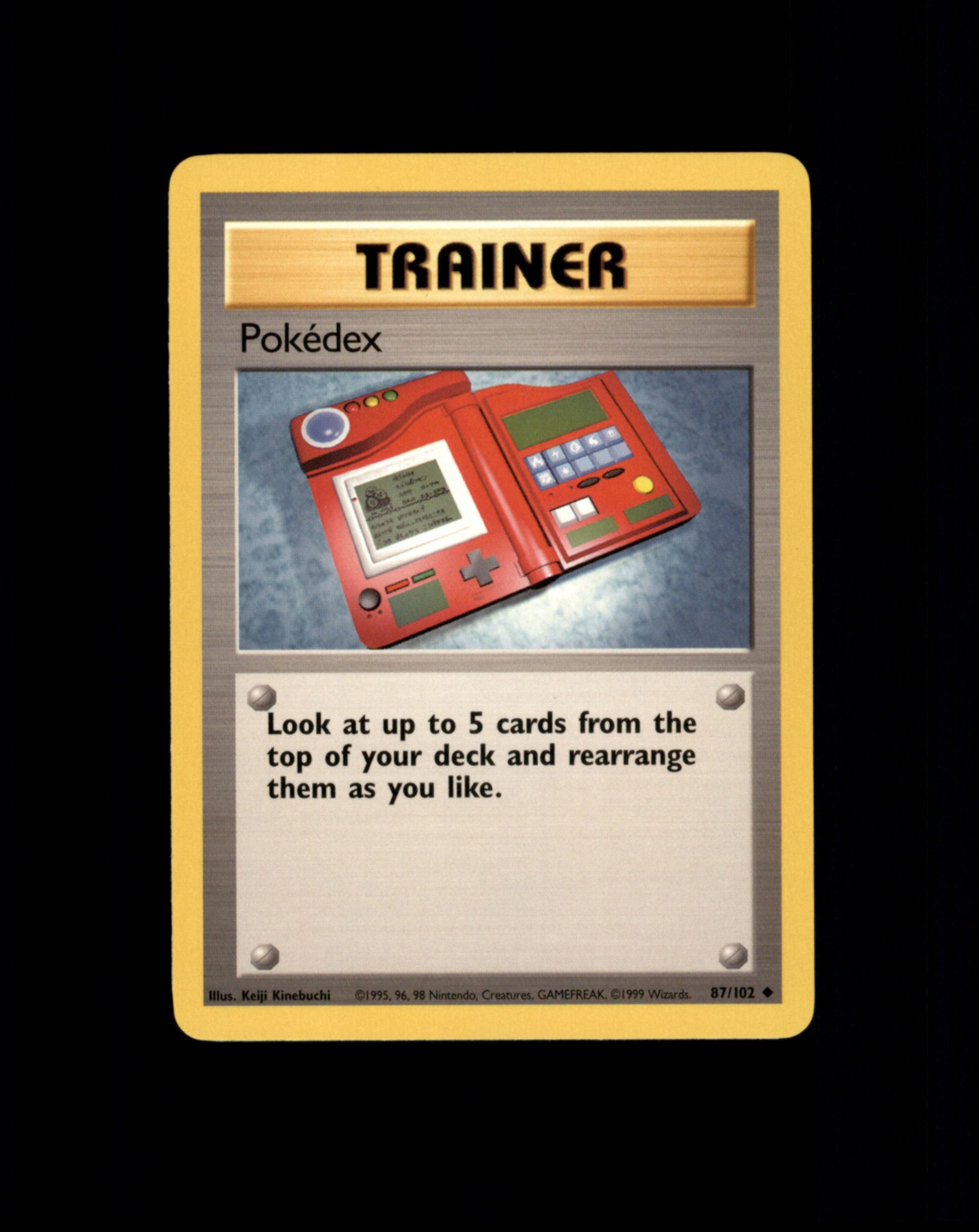 *SE BILDE FOR TILSTAND* Pokedex #87 Pokemon Base Set Pokesingles