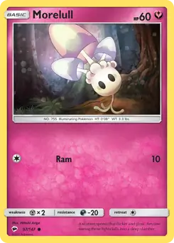 Morelull 97 - Burning Shadows Pokesingles