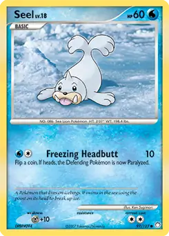 Seel 97 - Mysterious Treasures Pokesingles