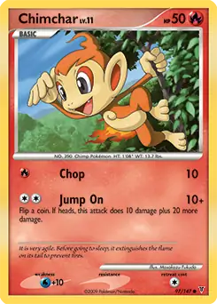 Chimchar 97 - Supreme Victors Pokesingles