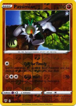 Passimian Reverse Holo 097, Darkness Ablaze | Sword & Shield, , 100.00 kr, Pokesingles. Kjøp pokemon kort til lave priser hos oss.