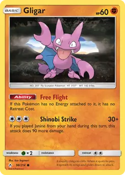 Gligar 98 - Unbroken Bonds Pokesingles