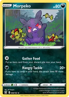 Morpeko 098 - Battle Styles