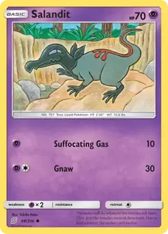 Salandit 98/236- Unified Minds Pokesingles