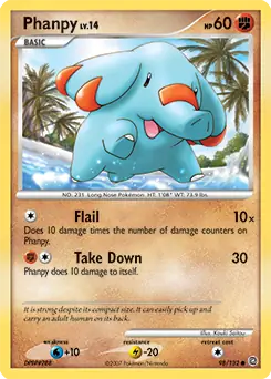 Phanpy 98 - Secret Wonders Pokesingles