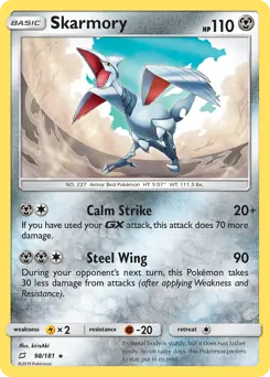 Skarmory 98 - Team Up Pokesingles