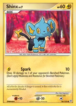Shinx 98 - Diamond & Pearl Pokesingles