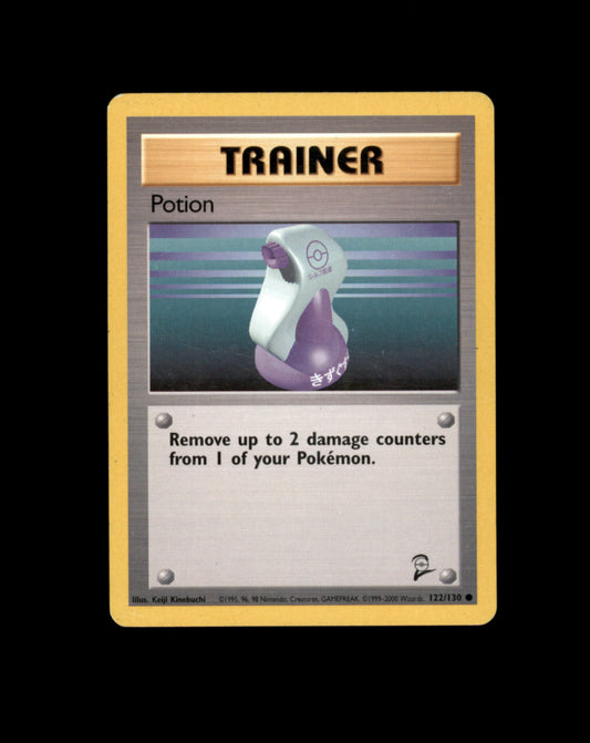 *SE BILDE FOR TILSTAND* Potion #122 Pokemon Base Set 2 Pokesingles