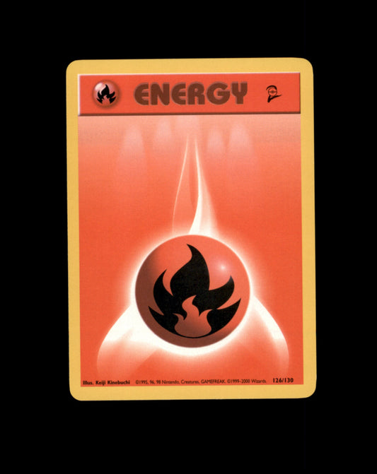 *SE BILDE FOR TILSTAND* Fire Energy #126 Pokesingles