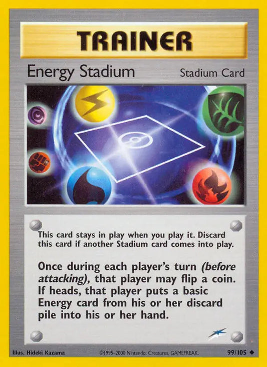 Energy Stadium 99 - Neo Destiny Pokesingles