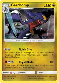 Garchomp 99 - Ultra Prism Pokesingles