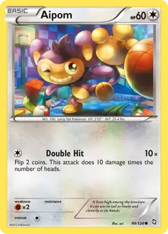 Aipom 99 - Dragons Exalted Pokesingles