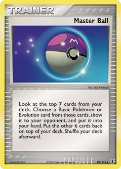 Master Ball 99 - Delta Species Pokesingles