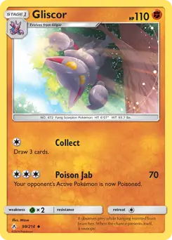 Gliscor 99 - Unbroken Bonds Pokesingles