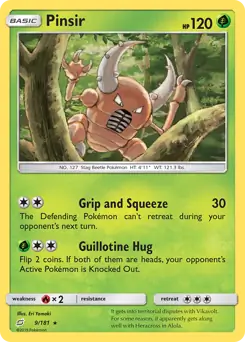 Pinsir 9 - Team Up Pokesingles
