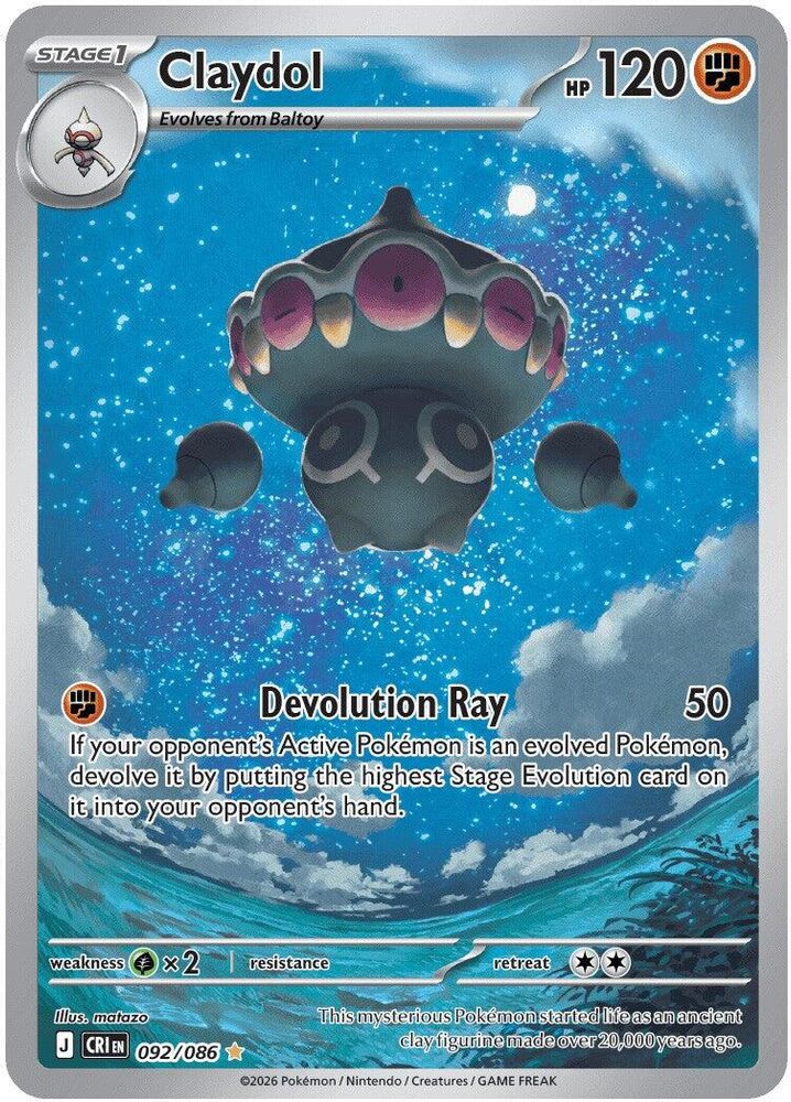 Claydol 92 - Chaos Rising