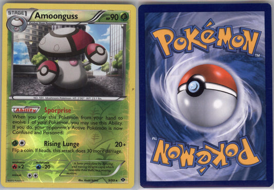 *SE BILDE FOR TILSTAND* Amoonguss [Reverse Holo] #9 Pokemon Next Destinies Pokesingles