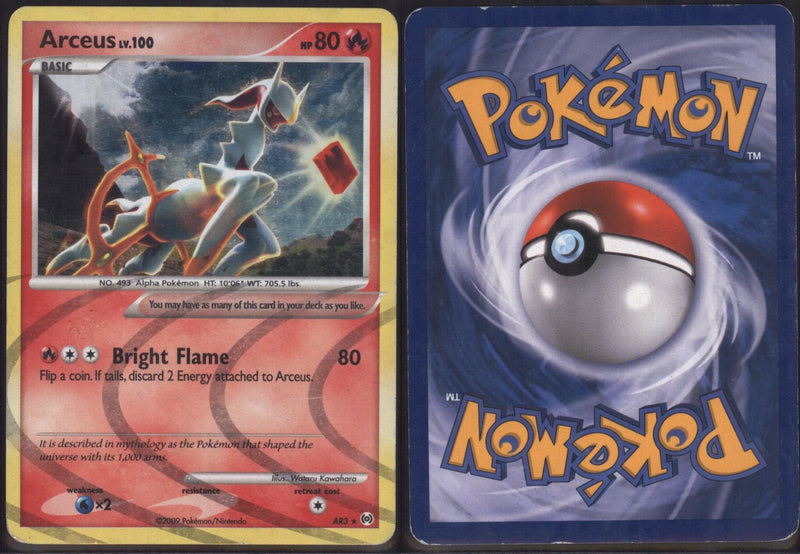 *SE BILDE FOR TILSTAND* Arceus (AR3) - Arceus (AR) Pokesingles