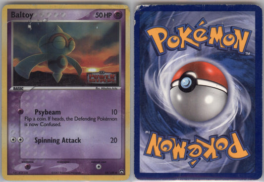 *SE BILDE FOR TILSTAND* Baltoy [Reverse Holo] #44 Pokemon Power Keepers Pokesingles