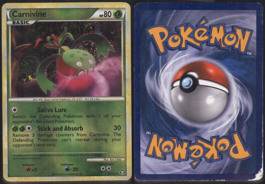 *SE BILDE FOR TILSTAND* Arceus (AR3) - Carnivine Reverse 16 Pokesingles