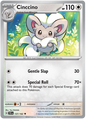 137 Cinccino, Temporal Forces | Scarlet & Violet, nonholo, 2.00 kr, Pokesingles. Kjøp pokemon kort til lave priser hos oss.