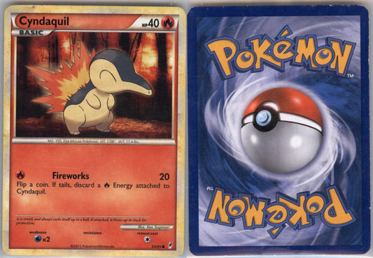 *SE BILDE FOR TILSTAND* Cyndaquil - Call of Legends Pokesingles