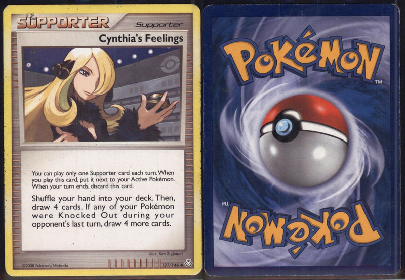 *SE BILDE FOR TILSTAND*  Cynthia's Feelings #131 Pokemon Legends Awakened Pokesingles