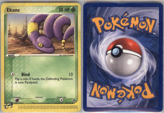*SE BILDE FOR TILSTAND* Ekans - Sandstorm (SS) Pokesingles