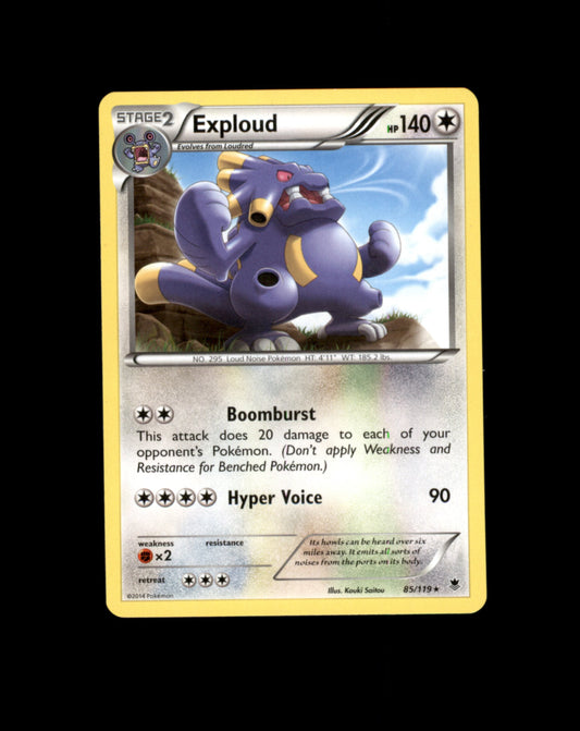 *SE BILDE FOR TILSTAND* Exploud 85 Phantom Forces Pokesingles