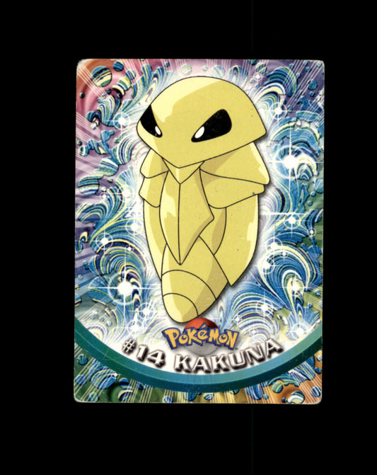 *SE BILDE FOR TILSTAND* Kakuna #14 Pokemon 1999 Topps TV Pokesingles