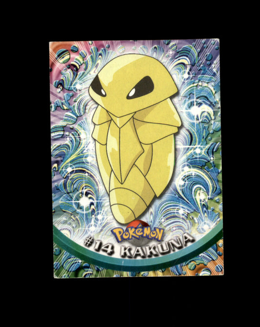 *SE BILDE FOR TILSTAND* Kakuna #14 Pokemon 1999 Topps TV Pokesingles