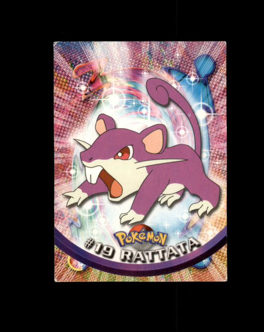 *SE BILDE FOR TILSTAND* Rattata #19 Pokemon 1999 Topps TV Pokesingles