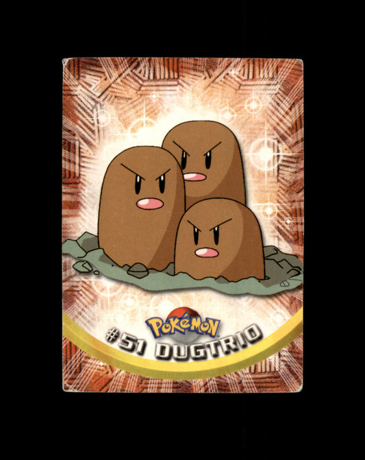 *SE BILDE FOR TILSTAND* Dugtrio #51 Pokesingles