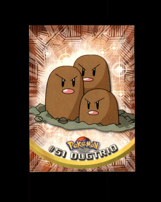 *SE BILDE FOR TILSTAND* Dugtrio #51 Pokesingles