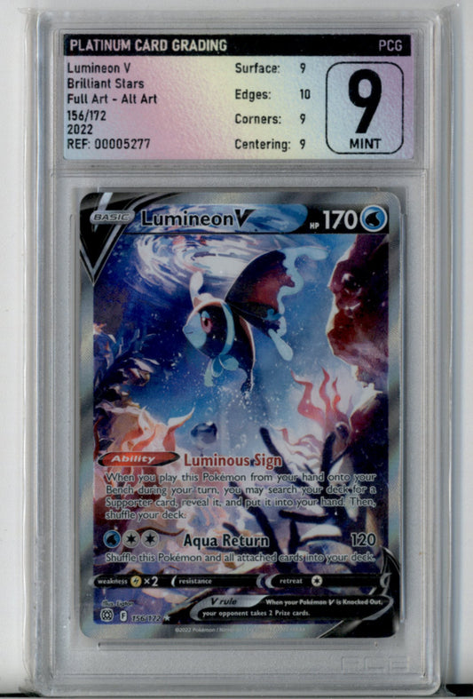 Lumineon V 156 Brilliant Stars PCG 9 Pokesingles