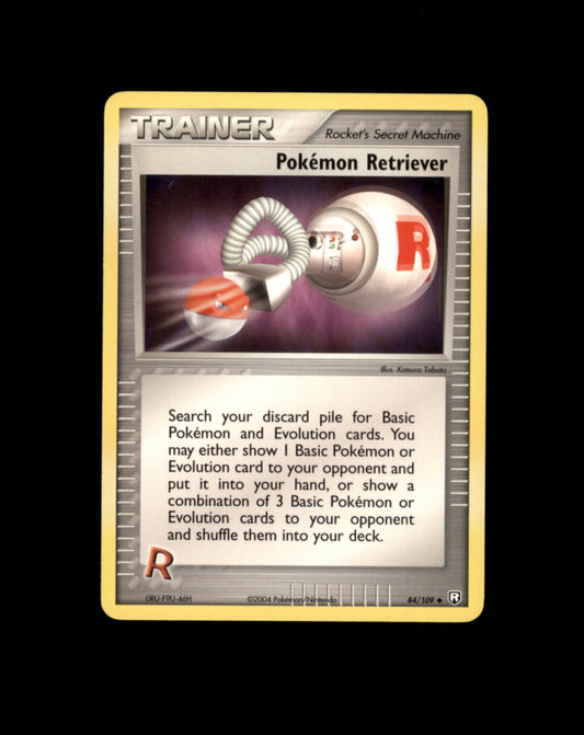 *SE BILDE FOR TILSTAND* Pokemon Retriever #84 Pokemon Team Rocket Returns Pokesingles