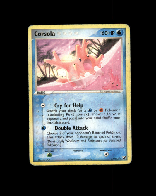 *SE BILDE FOR TILSTAND* Corsola #37 Pokemon Unseen Forces Pokesingles