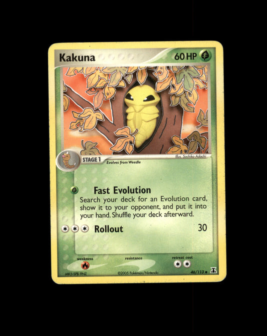 *SE BILDE FOR TILSTAND* Kakuna #46 Pokemon Delta Species Pokesingles