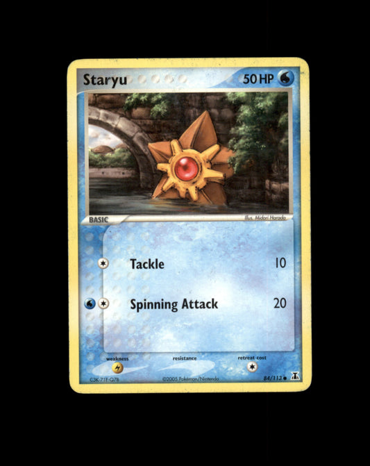 *SE BILDE FOR TILSTAND* Staryu #84 Pokemon Delta Species Pokesingles