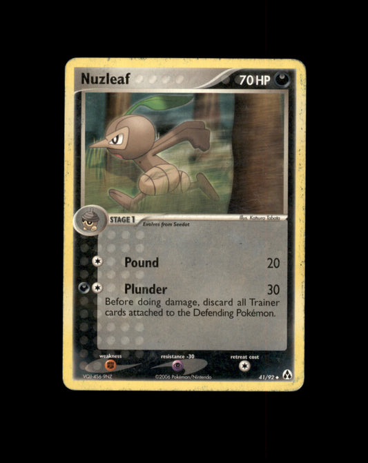 *SE BILDE FOR TILSTAND* Nuzleaf #41 Pokemon Legend Maker Pokesingles