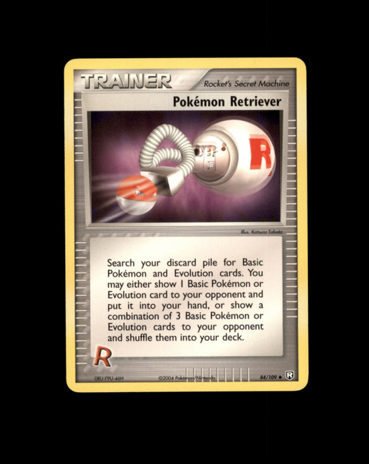 *SE BILDE FOR TILSTAND* Pokemon Retriever #84 Pokemon Team Rocket Returns Pokesingles