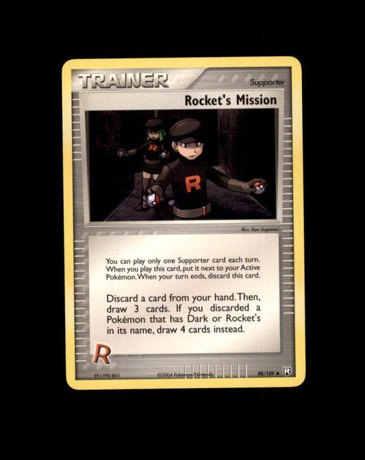 *SE BILDE FOR TILSTAND* Rocket's Mission #88 Pokemon Team Rocket Returns Pokesingles