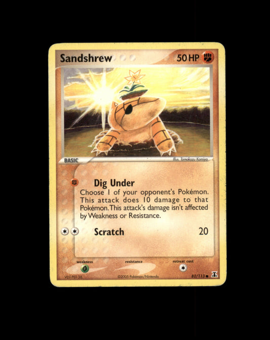 *SE BILDE FOR TILSTAND* Sandshrew #82 Pokemon Delta Species Pokesingles