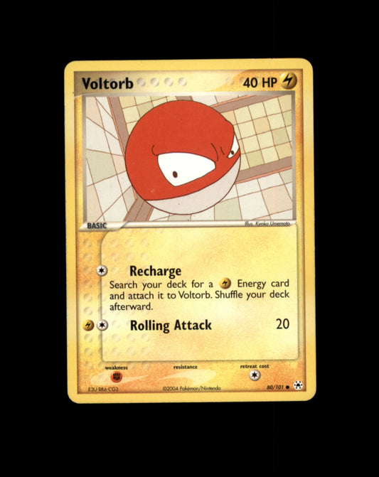 *SE BILDE FOR TILSTAND* Voltorb #80 Pokemon Hidden Legends Pokesingles