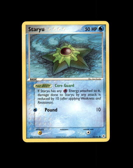 *SE BILDE FOR TILSTAND* Staryu #75 Pokemon Hidden Legends Pokesingles