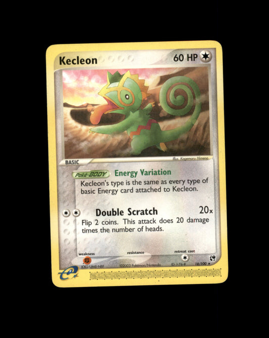 *SE BILDE FOR TILSTAND* Kecleon #18 Pokemon Sandstorm Pokesingles