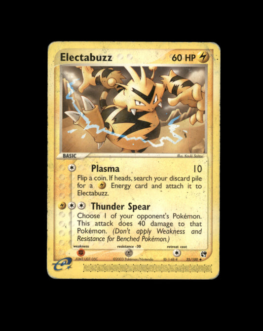 *SE BILDE FOR TILSTAND* Electabuzz #35 Pokemon Sandstorm Pokesingles