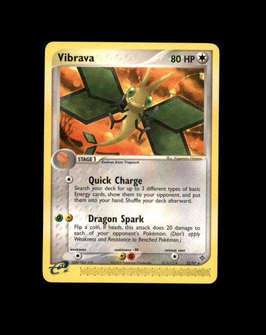 *SE BILDE FOR TILSTAND* Vibrava #22 Pokemon Dragon Pokesingles
